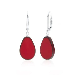 Glassy Teardrop Earrings - Ya Ya Gurlz