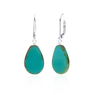 Glassy Teardrop Earrings - Ya Ya Gurlz