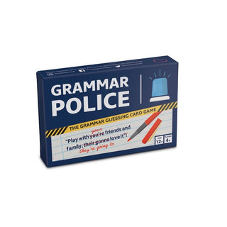 Grammar Police Card Game - Ya Ya Gurlz