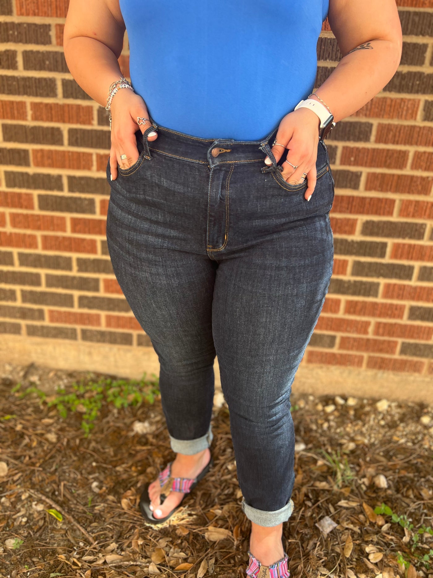 Hi-Waist Skinny Jean  - Plus