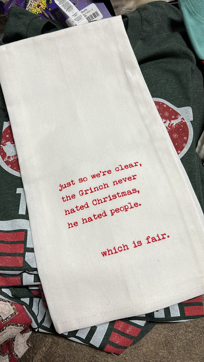 LOL Tea Towels