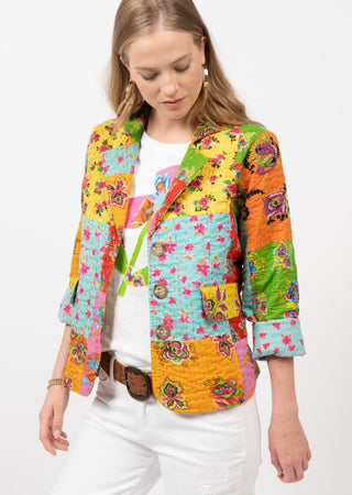 Kantha Stitch Patchwork Blazer by Ivy Jane - Ya Ya Gurlz