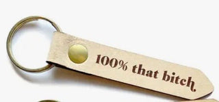 Leather Key Tags - Ya Ya Gurlz