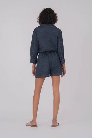 Level 99 Milly Denim Romper - Ya Ya Gurlz