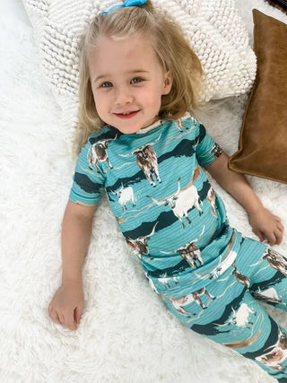 Lil Hudson Short Sleeve Pajamas - Ya Ya Gurlz