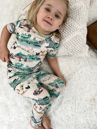 Lil Sam Short Sleeve Pajamas - Ya Ya Gurlz