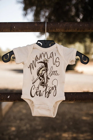 Mama's Cowboy Onesie - Ya Ya Gurlz