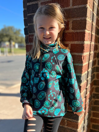 Mini Navajo Blossom Pullover - Ya Ya Gurlz