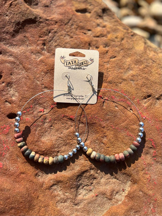 Mojave Hoop Earring - Ya Ya Gurlz