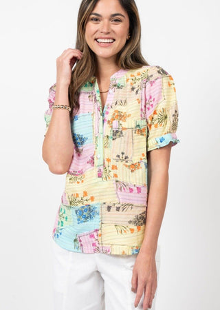 Patch Floral Popover - Ya Ya Gurlz