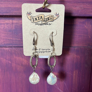 Pearl Nest Earrings - Ya Ya Gurlz