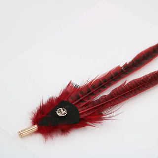 Red Hat Feather/Pin - Ya Ya Gurlz