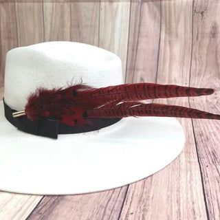 Red Hat Feather/Pin - Ya Ya Gurlz