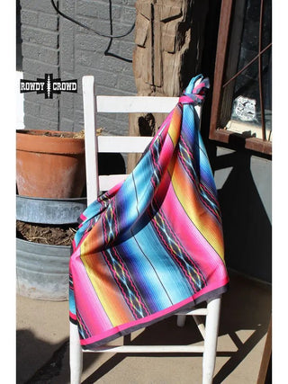 Serape Aztec Wild Rag - Ya Ya Gurlz