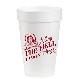 Snarky Styrofoam Cups - Ya Ya Gurlz