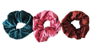 Solid Velvet Scrunchies - Ya Ya Gurlz