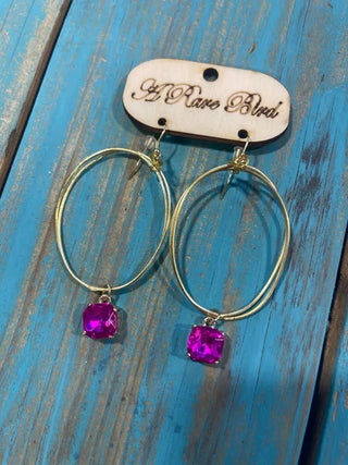 SPARKLE DANGLE EARRINGS - Ya Ya Gurlz