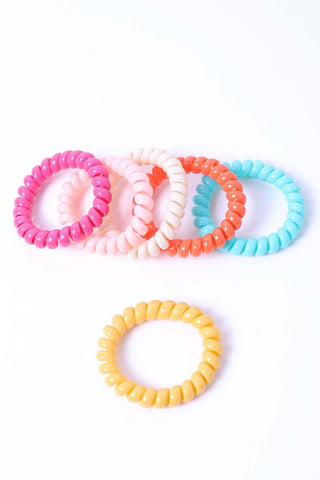 Spiral Hair Ties - Ya Ya Gurlz