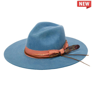 Stacey Flat Brim hat - Ya Ya Gurlz