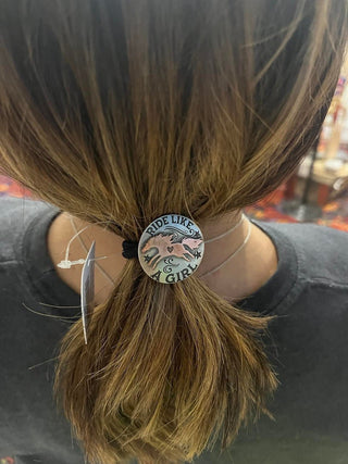 Sterling Pony Tail Holders - Ya Ya Gurlz