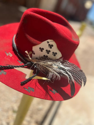 Thunder Struck Felt Hat - Ya Ya Gurlz