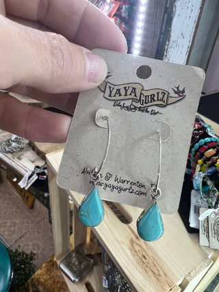 Tiny Teardrop Earring - Ya Ya Gurlz