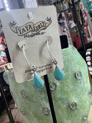 Tiny Teardrop Earring - Ya Ya Gurlz