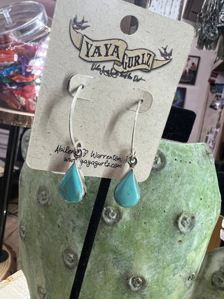 Tiny Teardrop Earring - Ya Ya Gurlz