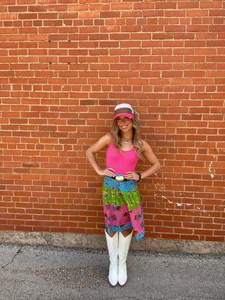 Tri- Print Tiered Skirt - Ya Ya Gurlz