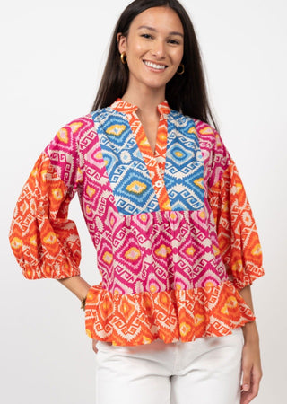 Tribal Tiered Top by Ivy Jane - Ya Ya Gurlz