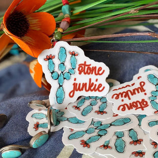 Turquoise Diva Stickers - Ya Ya Gurlz