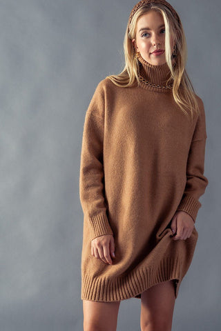 Turtle Toes Sweater Dress - Ya Ya Gurlz