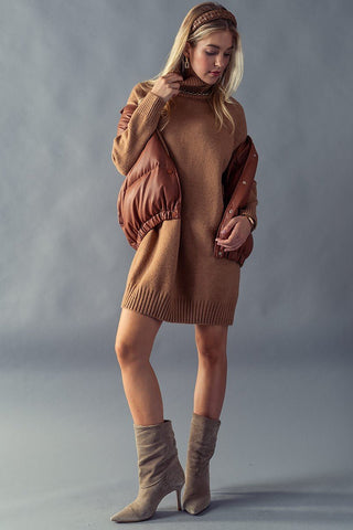 Turtle Toes Sweater Dress - Ya Ya Gurlz