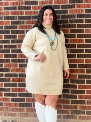 Turtle Toes Sweater Dress - Ya Ya Gurlz