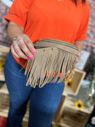 Tyler Fringe Sling Bag - Ya Ya Gurlz