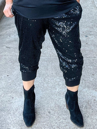 Vegas Sequin Jogger - Ya Ya Gurlz