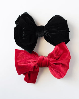 Velvet Stretch Bow - Ya Ya Gurlz