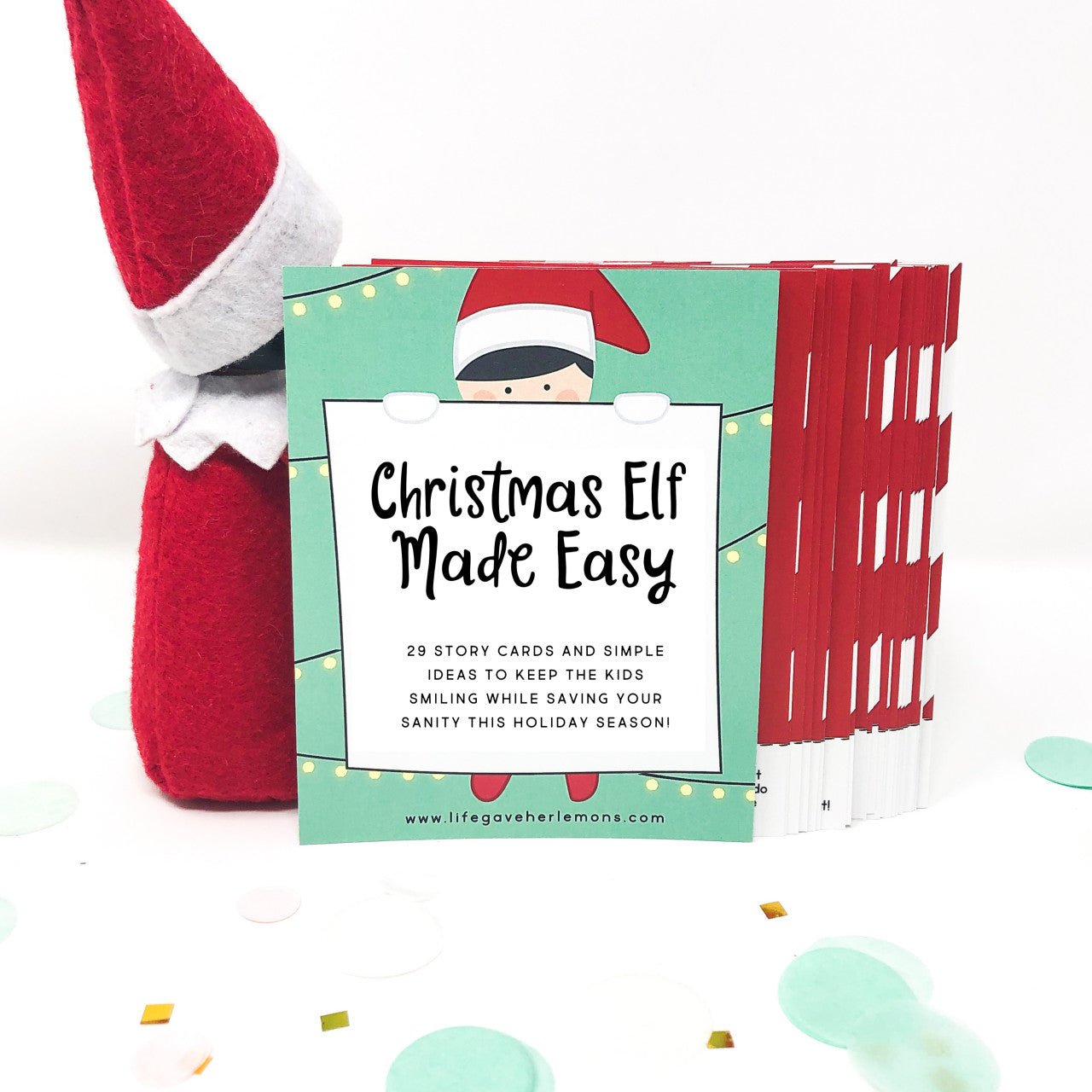 "Christmas Elf Made Easy" Cards - Ya Ya Gurlz