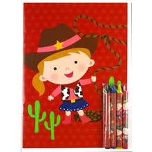 Cowboy Cowgirl Coloring Sets - Ya Ya Gurlz