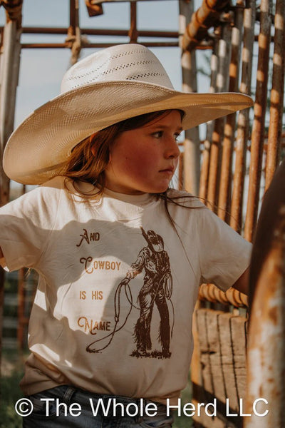 Cowboy Is His Name Kids Onsie & T - Shirts - Ya Ya Gurlz