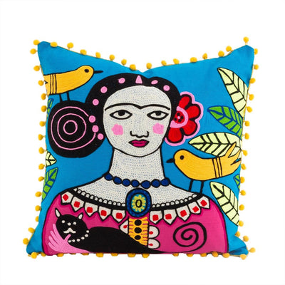 Embroidered Pillow - Ya Ya Gurlz