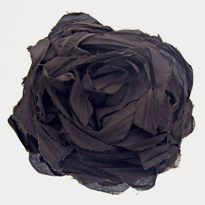 Fabric Flower Hatpin or Brooch - Ya Ya Gurlz