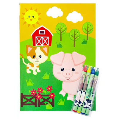Farm Animal Coloring Set - Ya Ya Gurlz
