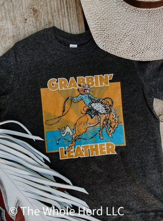 Grabbin' Leather Kids Onsie & T - Shirts - Ya Ya Gurlz