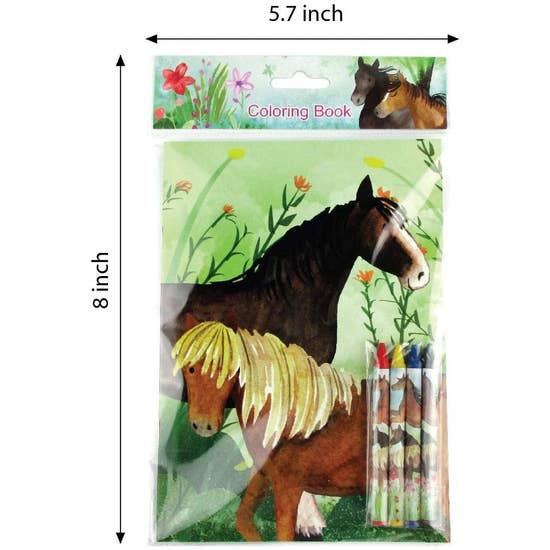 Horse and Pony Coloring Set - Ya Ya Gurlz