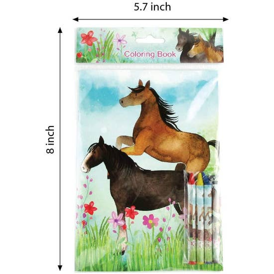 Horse and Pony Coloring Set - Ya Ya Gurlz