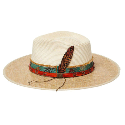 Tucson Flat Brim hat - Ya Ya Gurlz