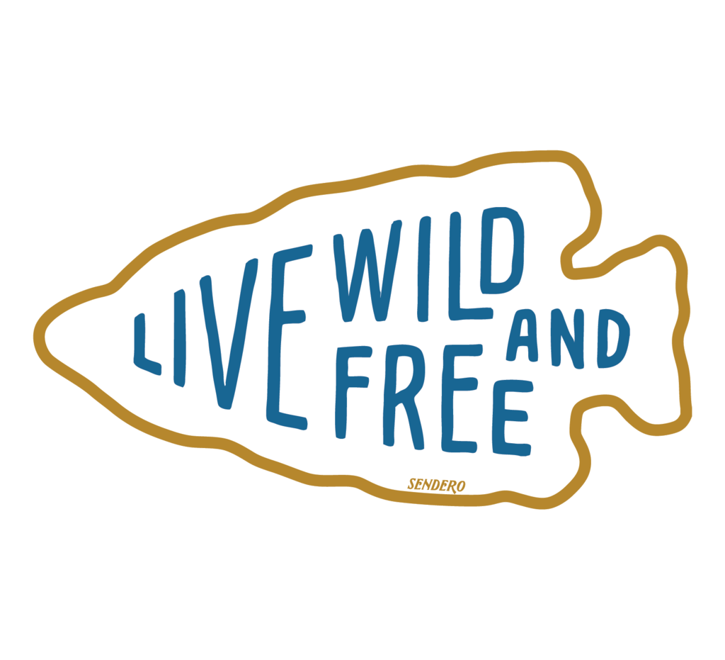 Wild and Free Stickers - Ya Ya Gurlz